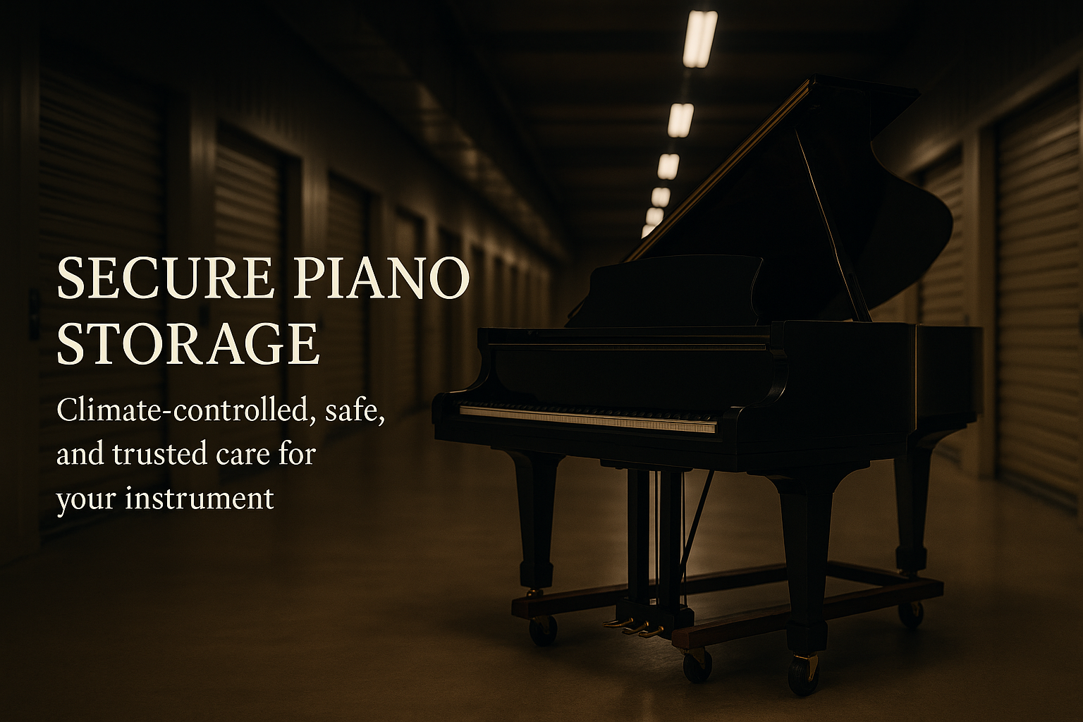 Piano Storage in Houston