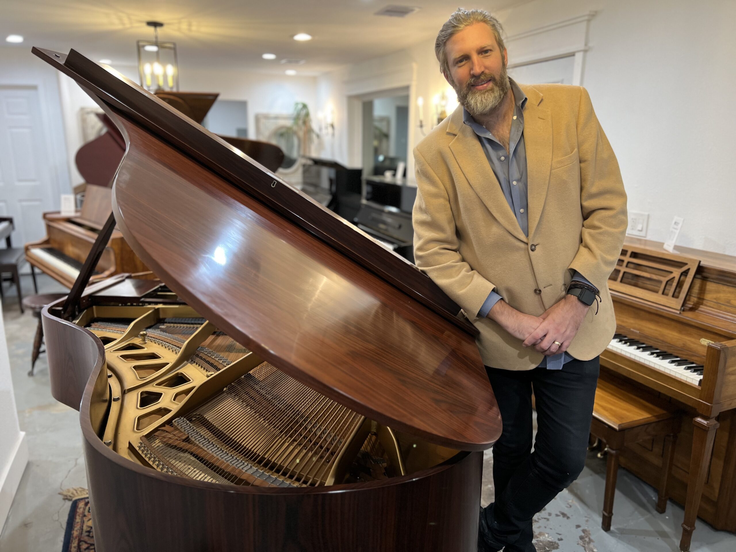 Evan Roberts, Founder of Roberts Pianos Houston