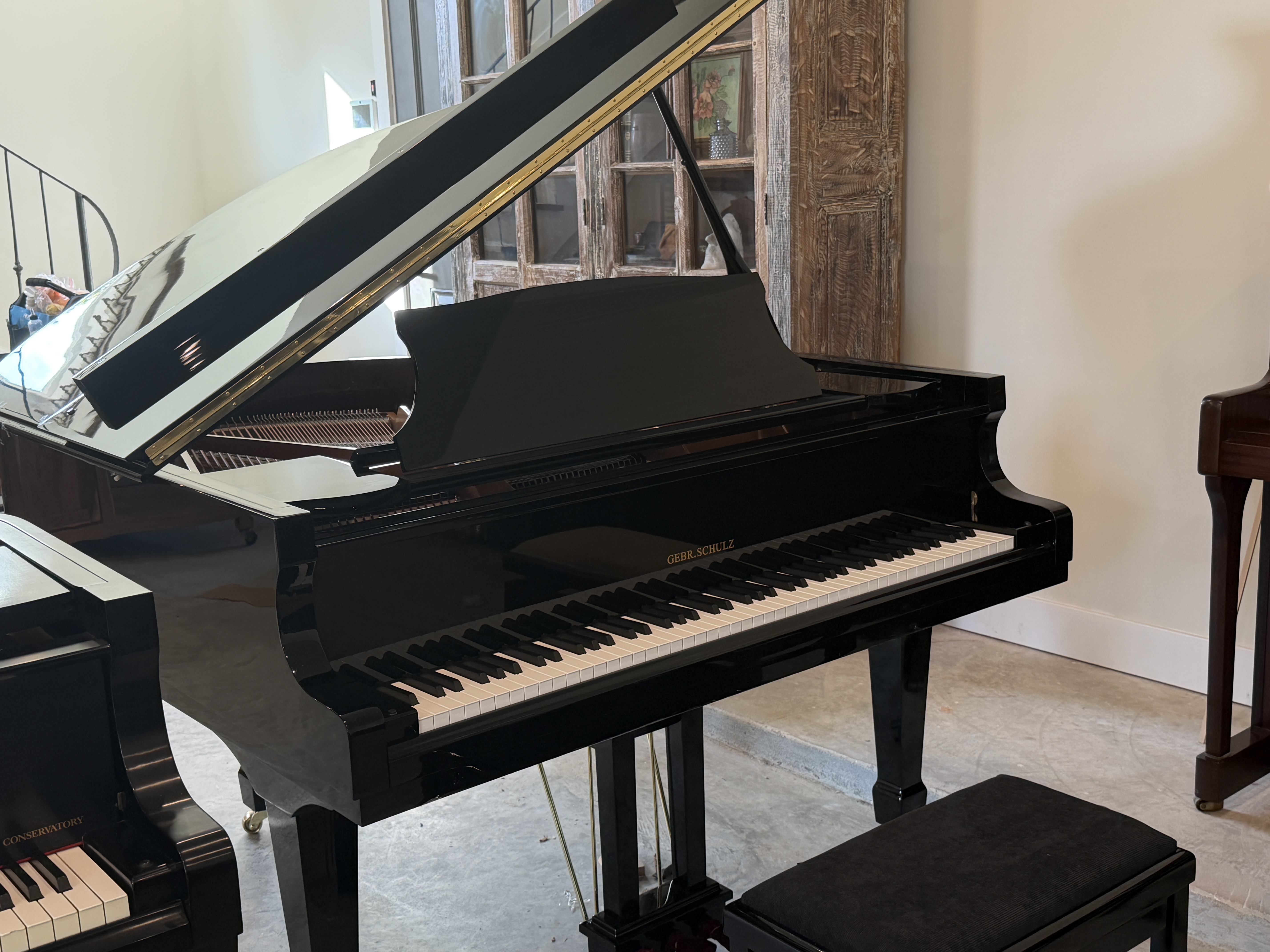Gerbrüder Schulz GSG-150 Grand Piano – Gallery image – Roberts Pianos Houston