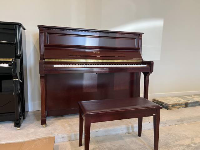 Essex EUP-123 Upright Piano in Mahogany – Sold piano – Roberts Pianos Houston