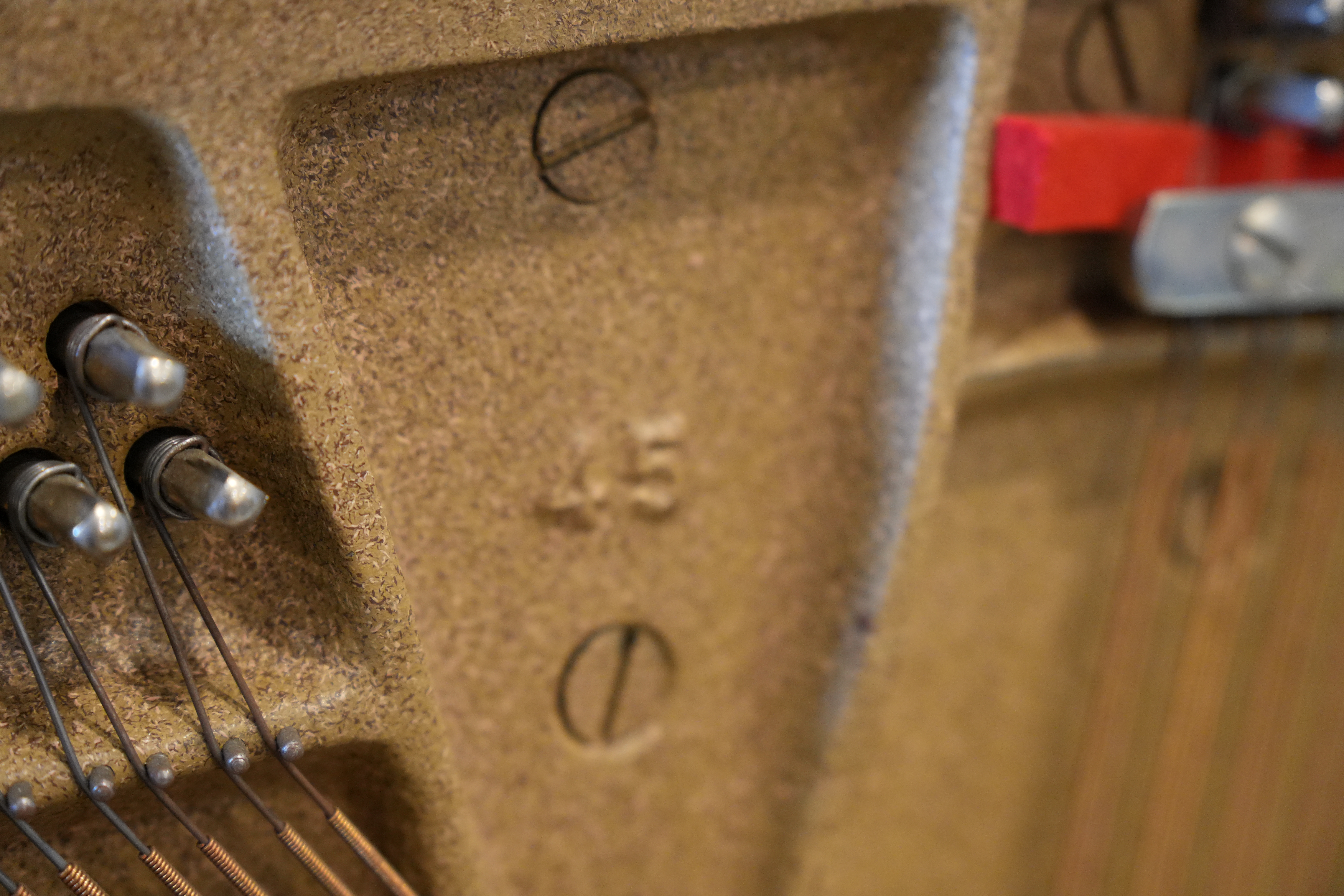 Steinway & Sons 45 in Mahogany – Gallery image – Roberts Pianos Houston