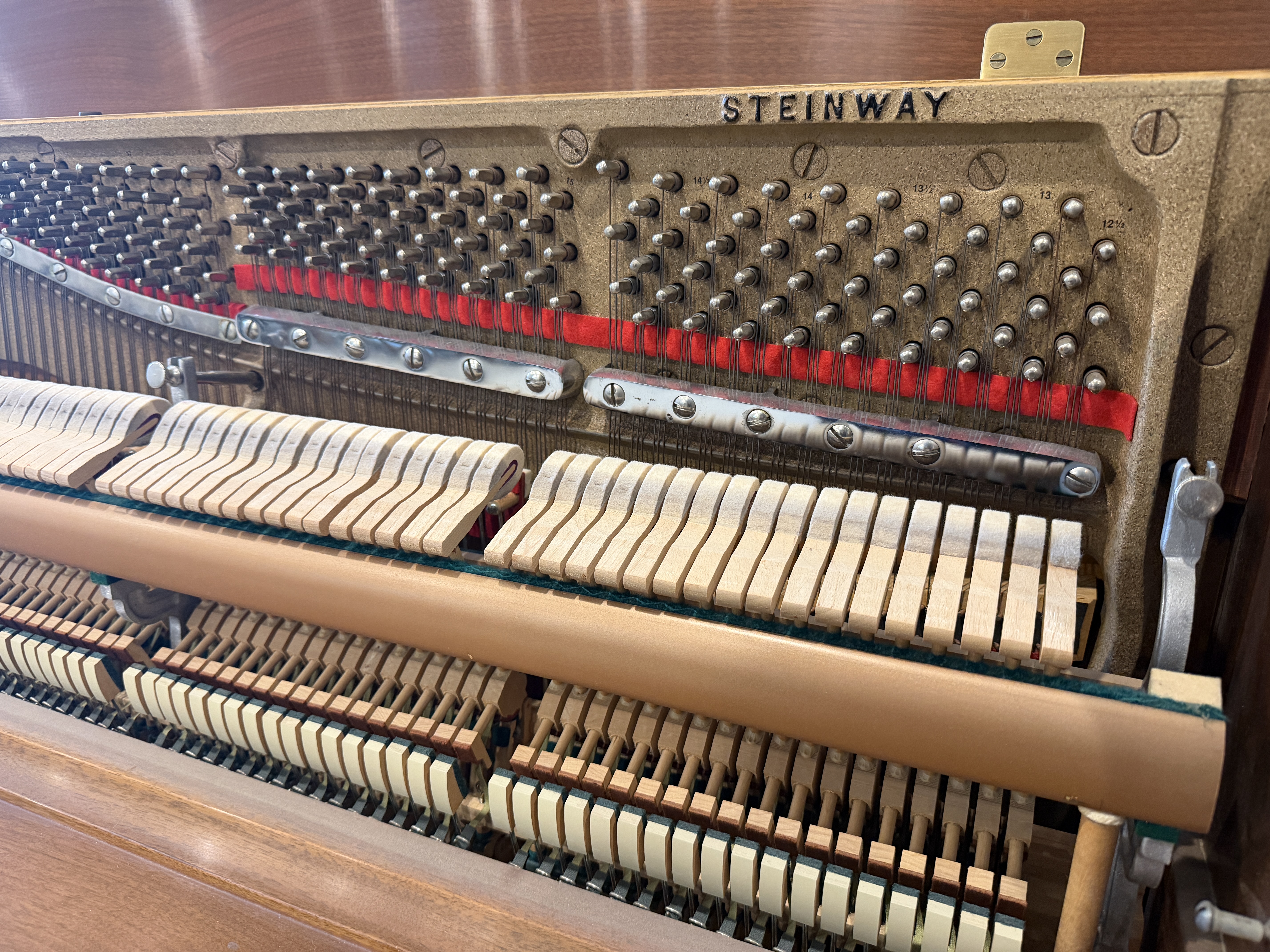Steinway & Sons 45 in Mahogany – Gallery image – Roberts Pianos Houston