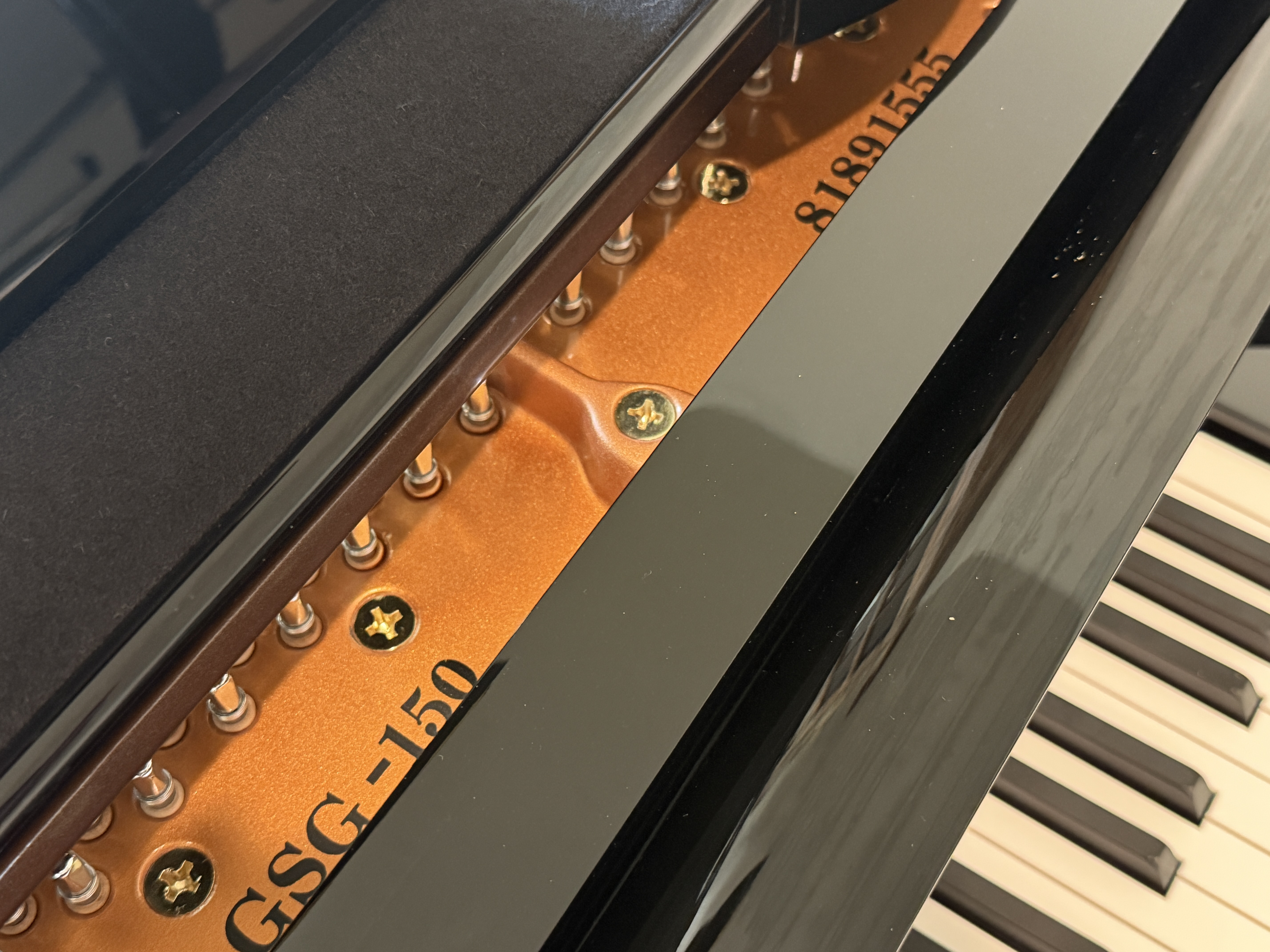 Gerbrüder Schulz GSG-150 Grand Piano – Gallery image – Roberts Pianos Houston