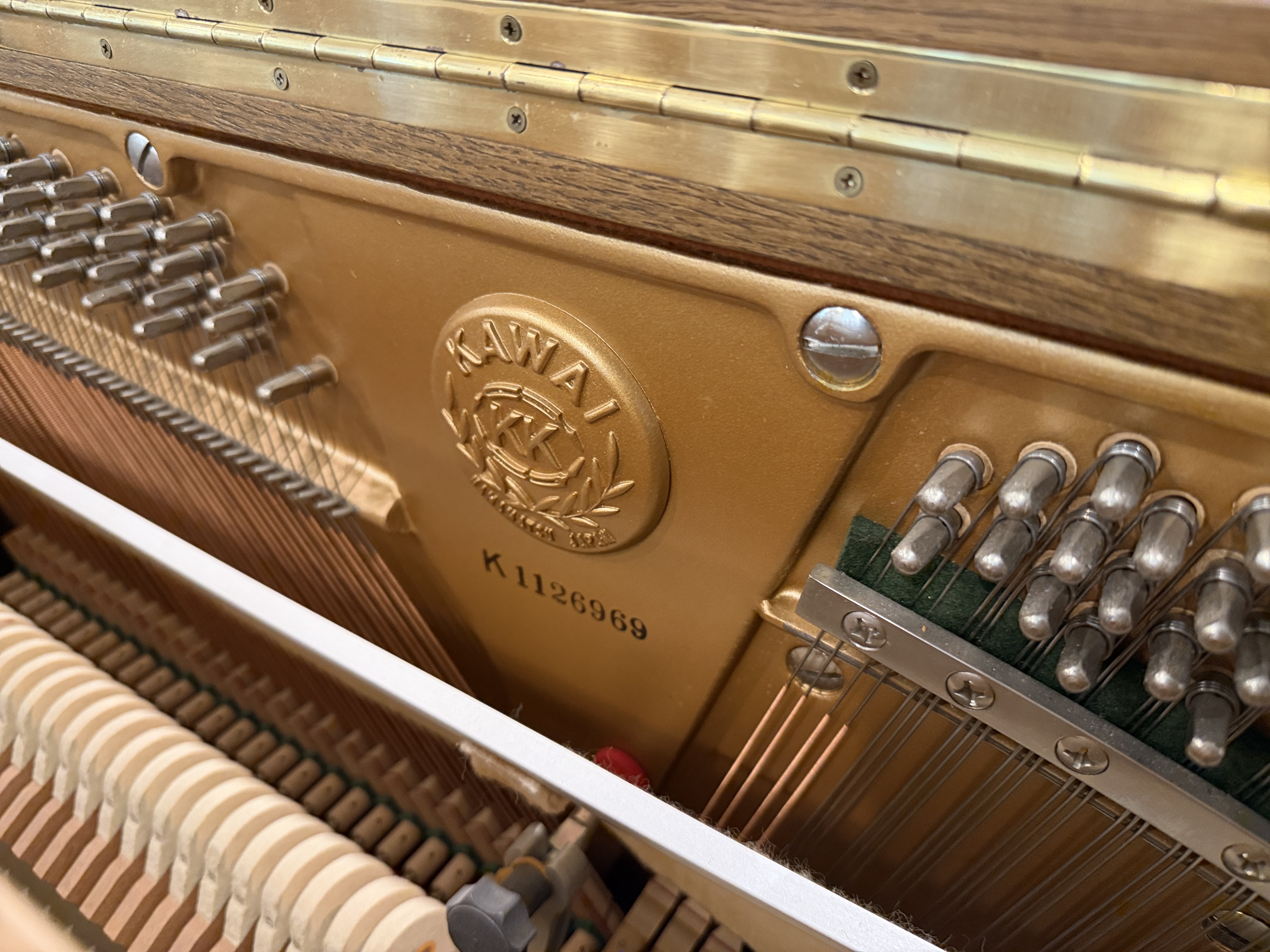 Kawai KL703 upright Piano – Gallery image – Roberts Pianos Houston