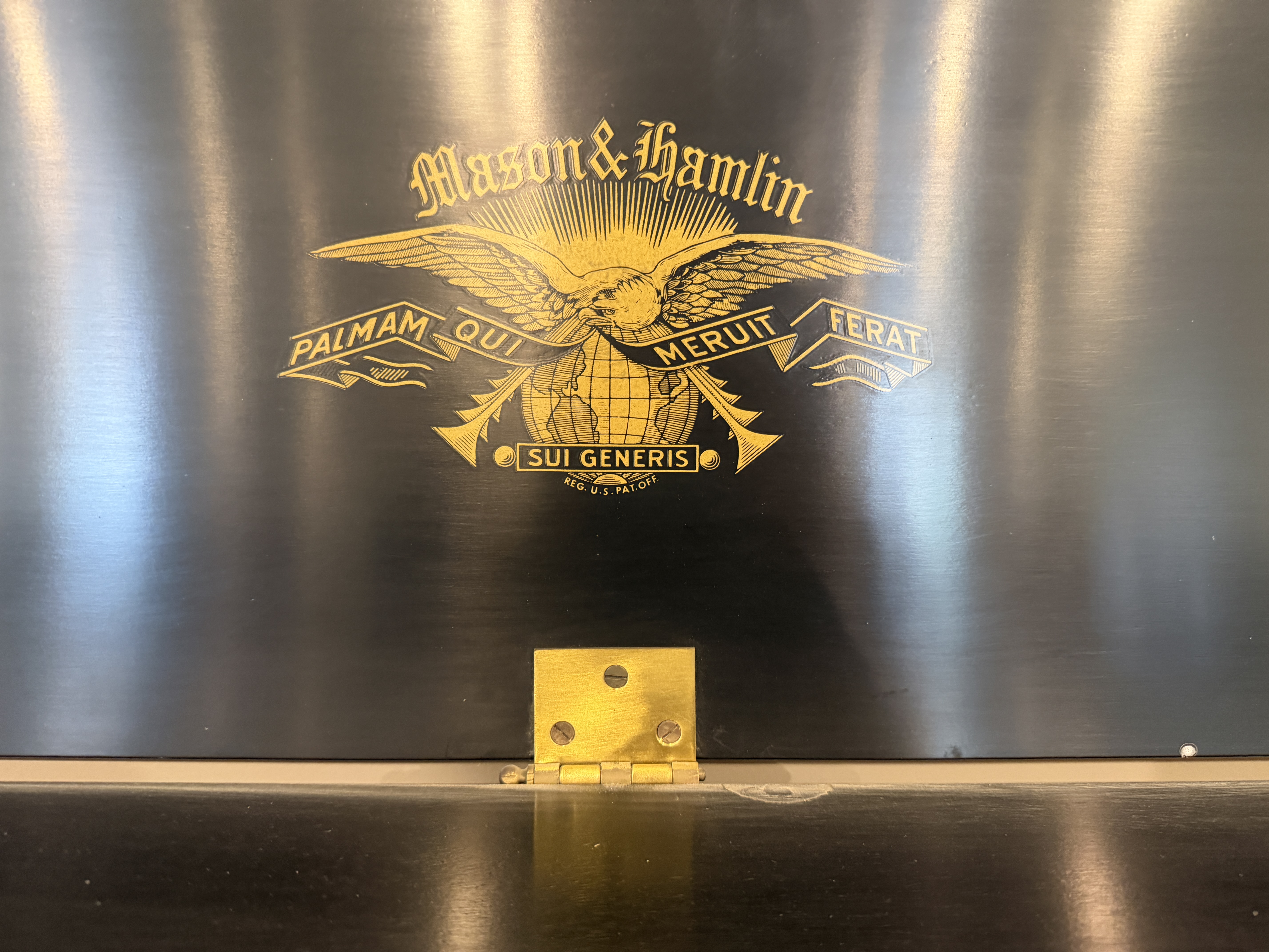 Mason & Hamlin 50 in Ebony – Gallery image – Roberts Pianos Houston