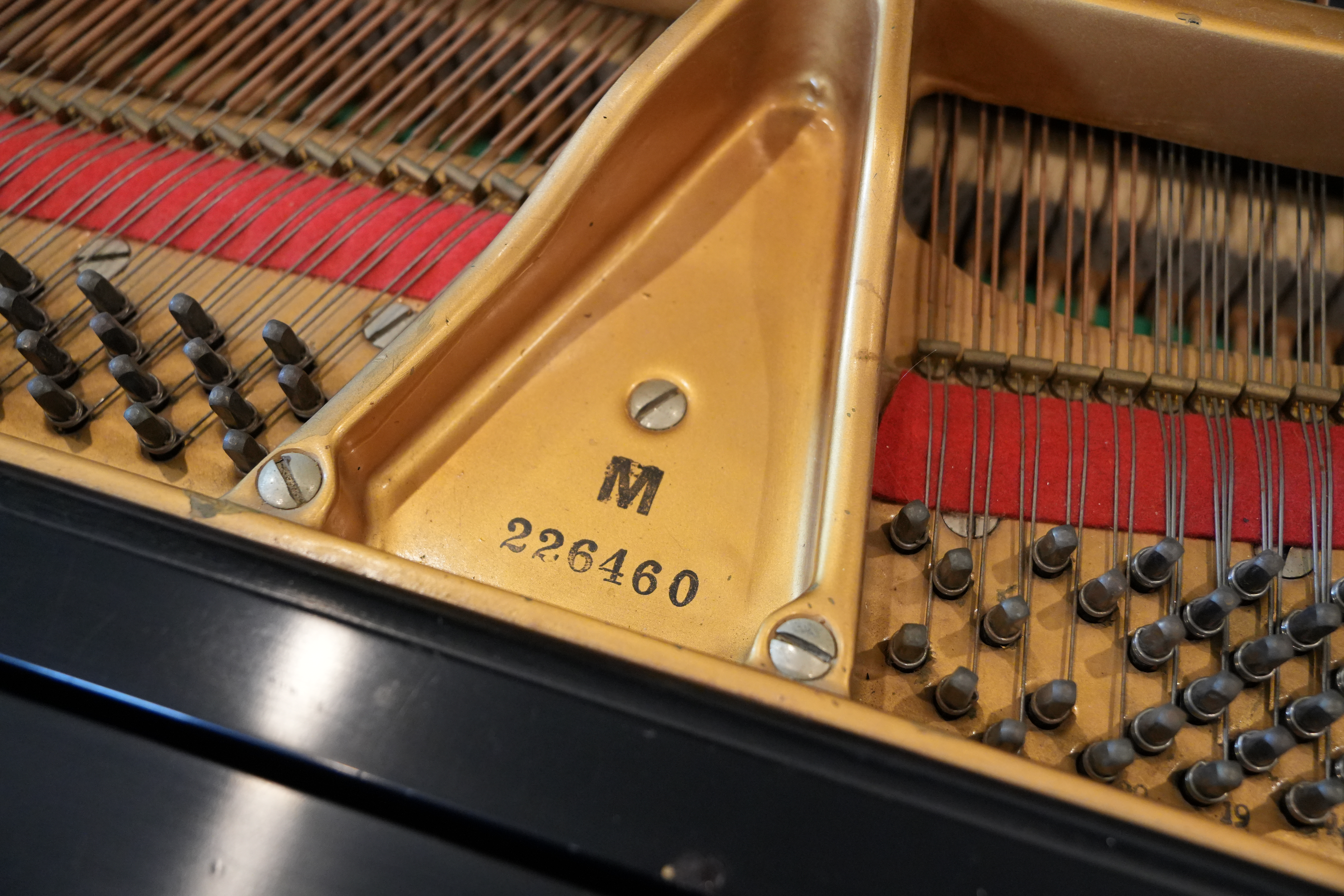 Baldwin Model M grand Piano in Ebony – Gallery image – Roberts Pianos Houston