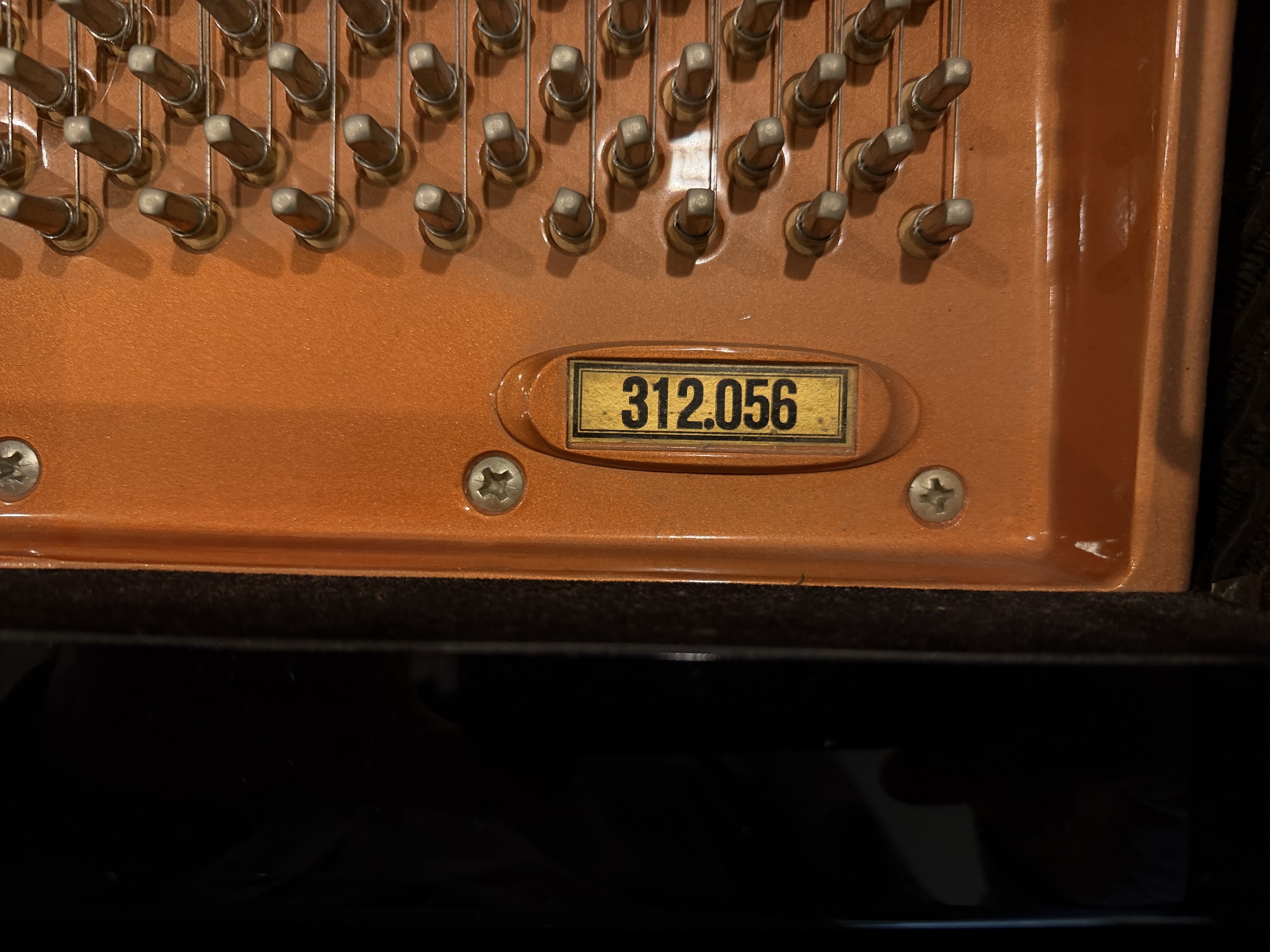 Piano detail