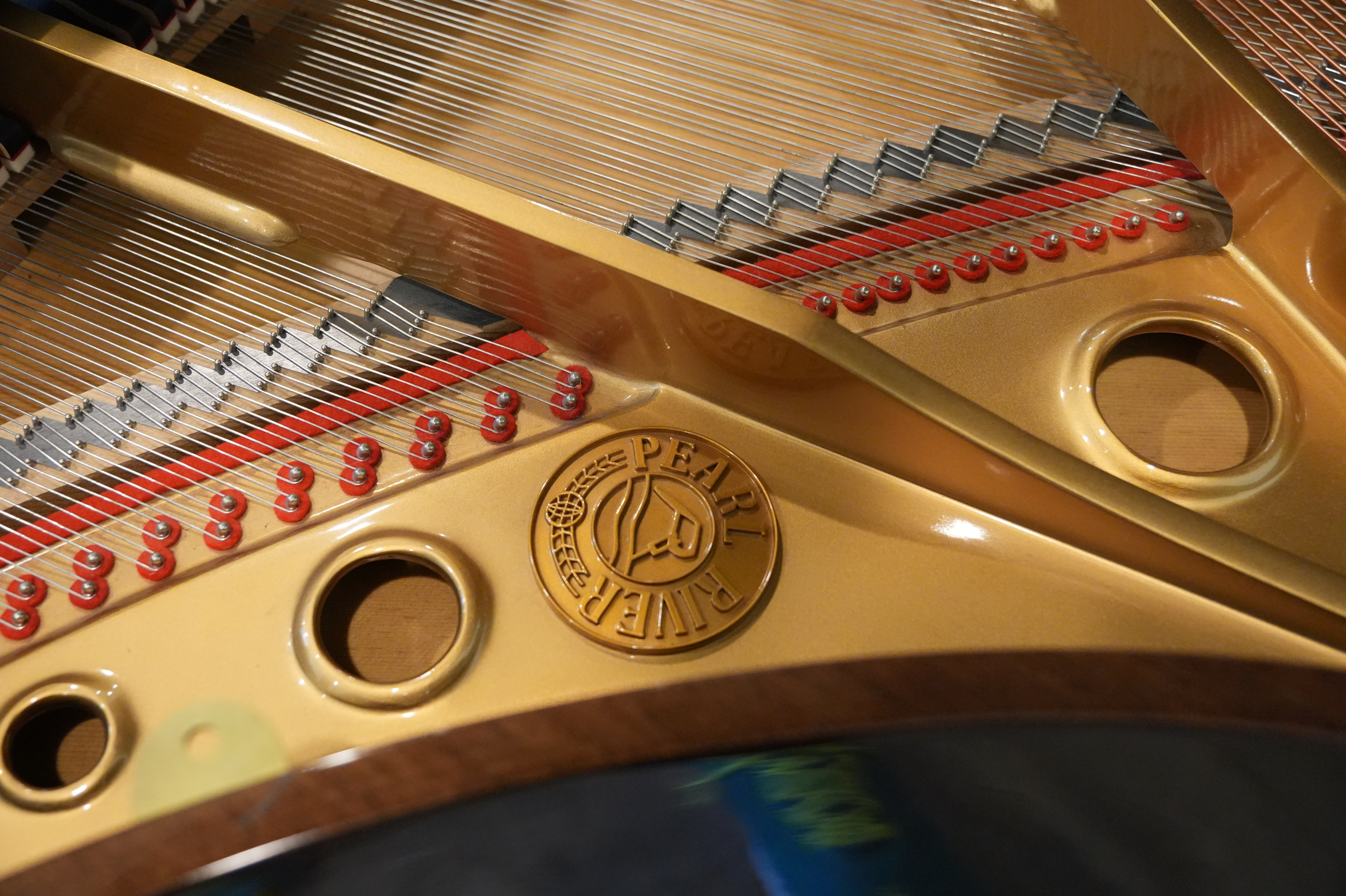 Pearl River GP142 Grand Piano in Mahogany – Gallery image – Roberts Pianos Houston