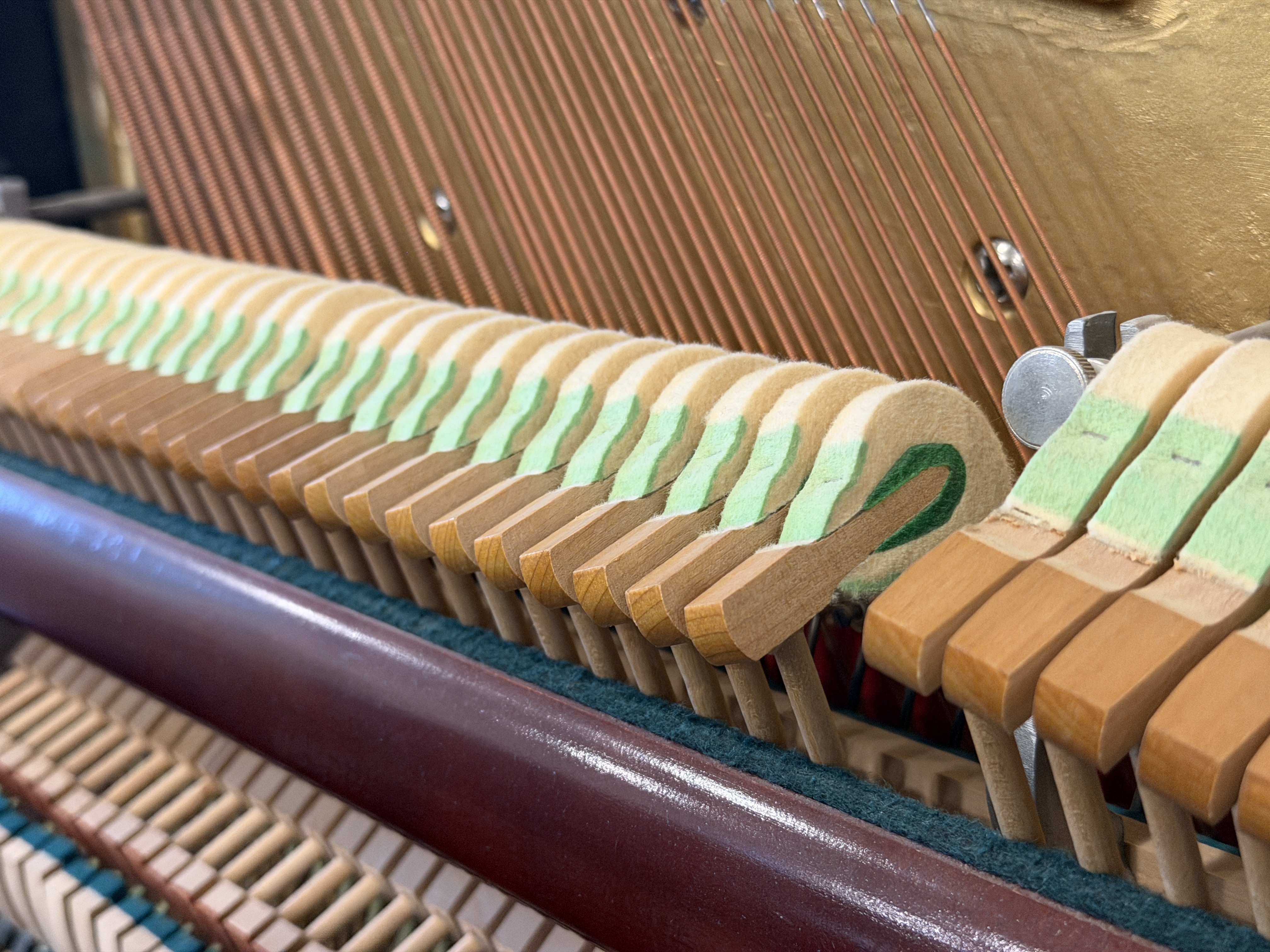 Mason & Hamlin 50 in Ebony – Gallery image – Roberts Pianos Houston