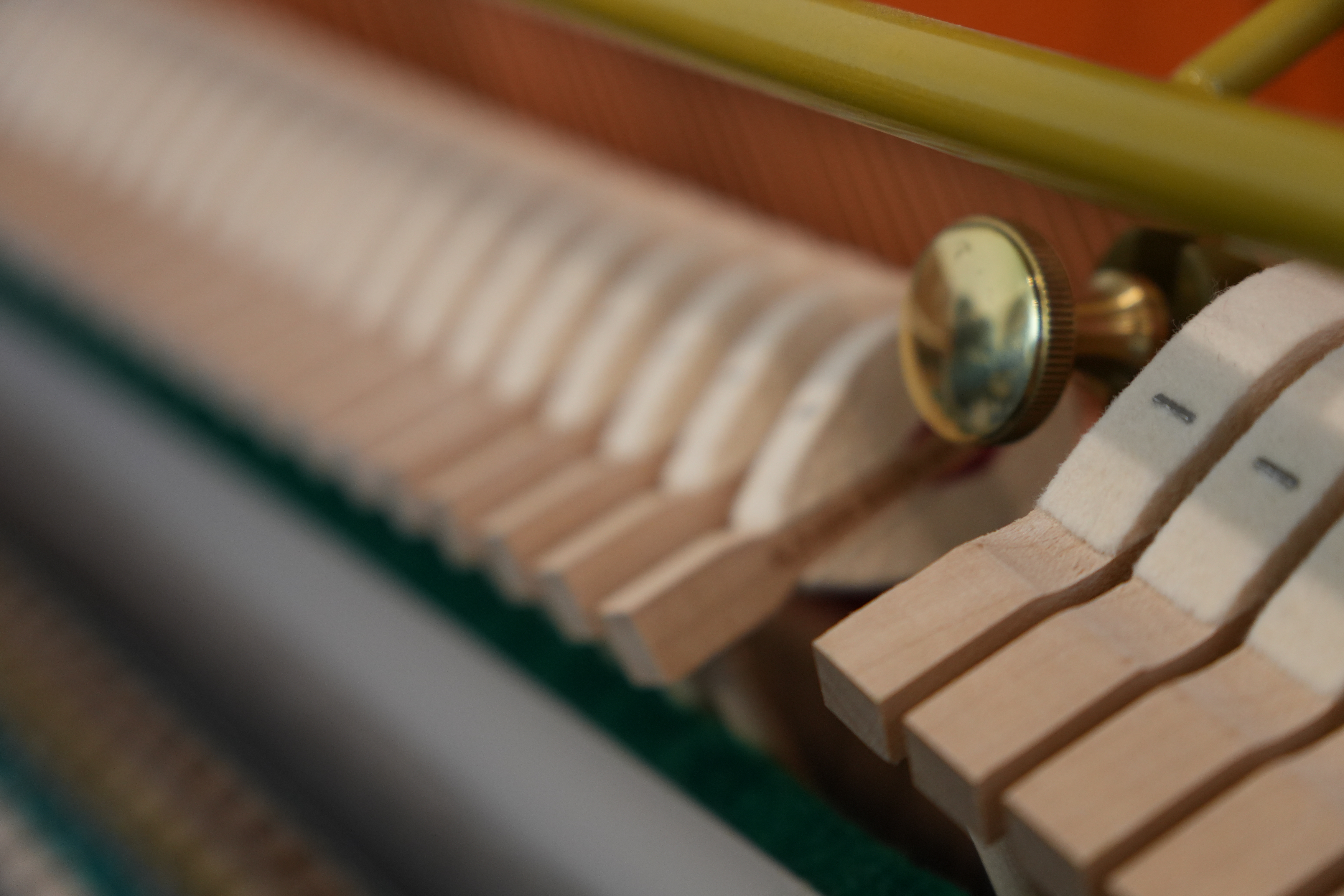 Johannes Seiler GS122 E/P Upright Piano in Black polyester – Gallery image – Roberts Pianos Houston