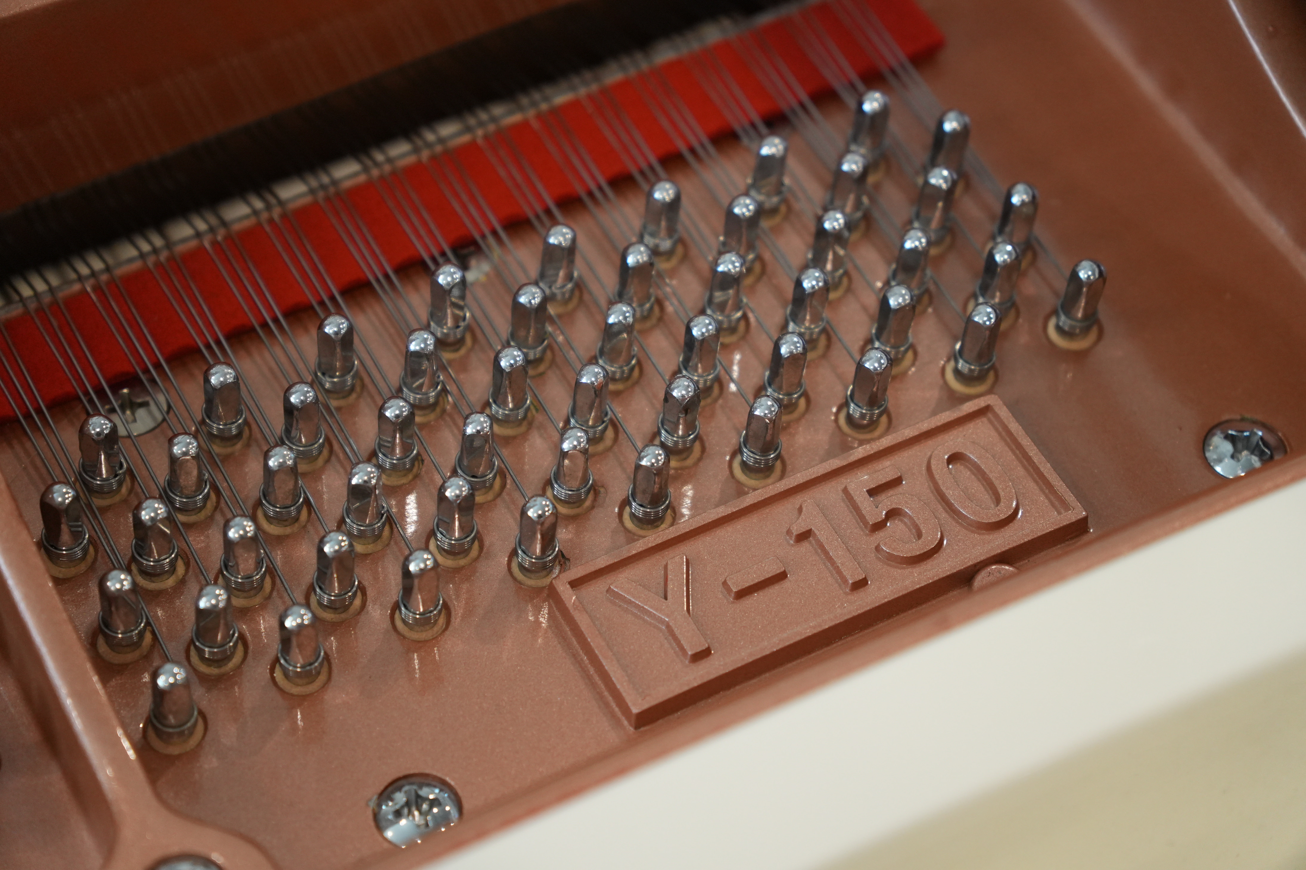 Young Chang Y150 Grand Piano in White – Gallery image – Roberts Pianos Houston