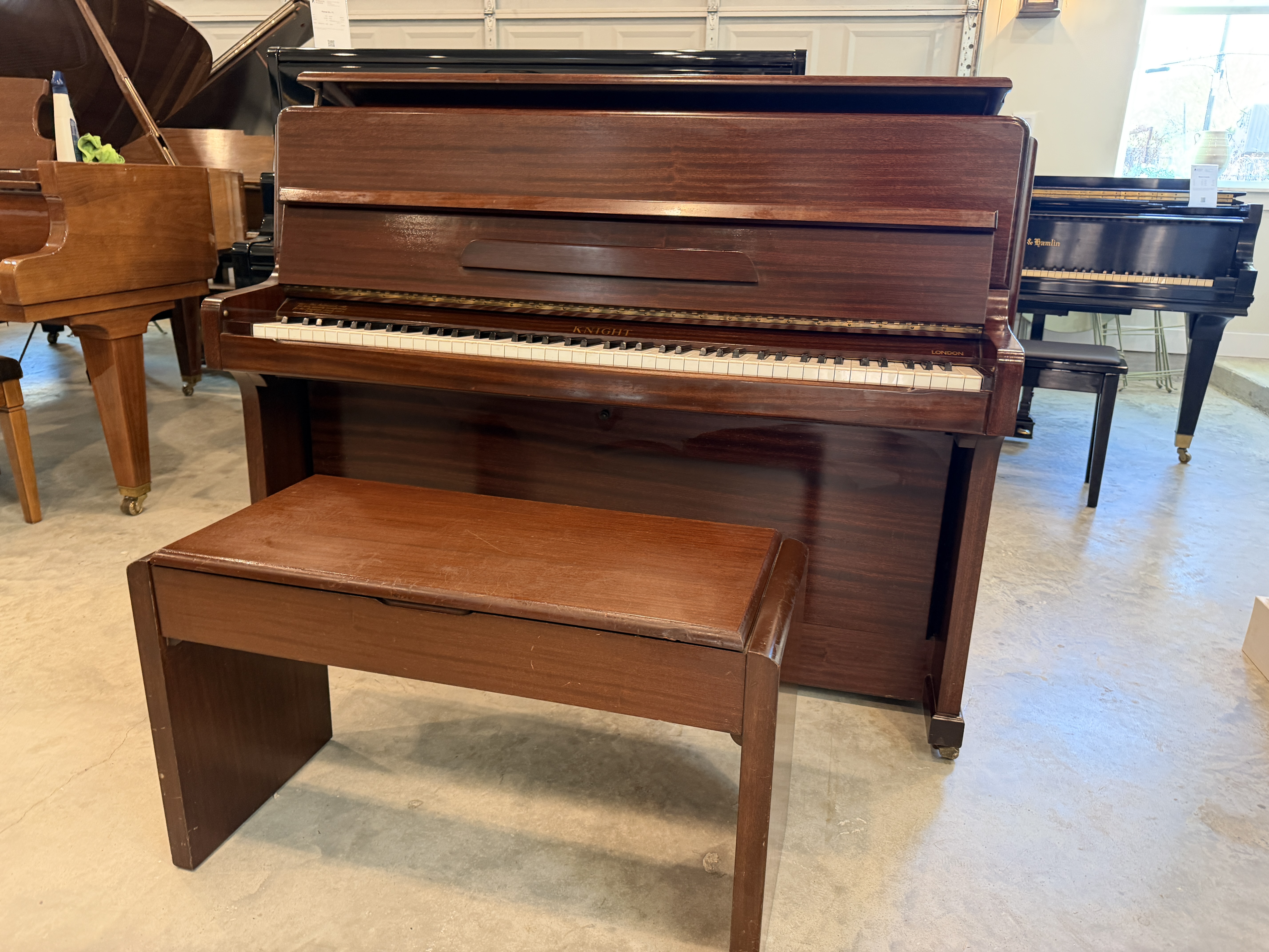 Knight K16 Upright Piano – Featured image – Roberts Pianos Houston