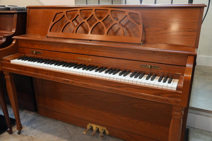 Baldwin 6650AK in Walnut – Featured image – Roberts Pianos Houston