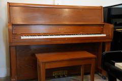 Kawai UST7 Upright Piano in Oak – Inventory thumbnail – Roberts Pianos Houston