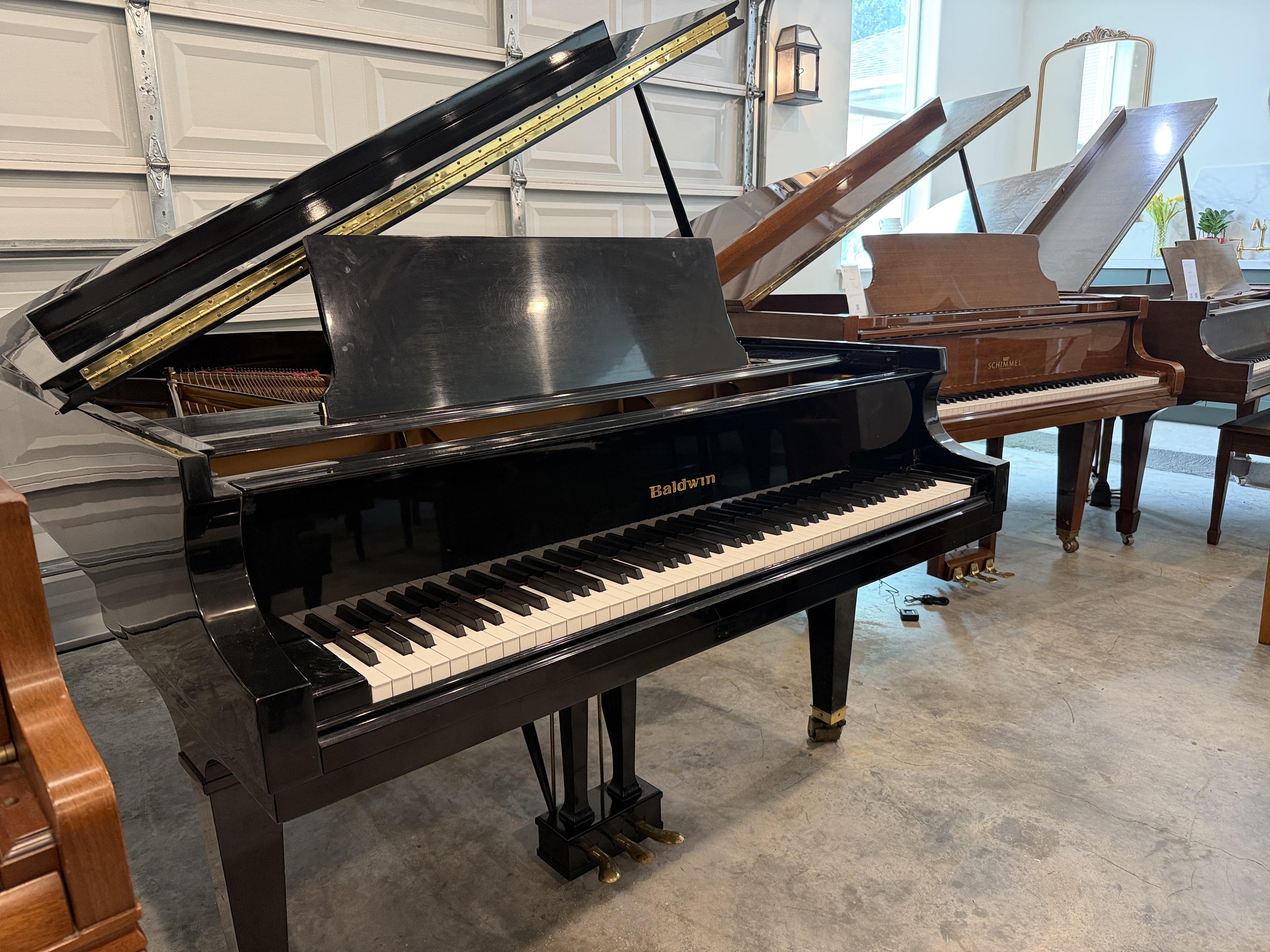 Baldwin Model L Grand Piano in Black Polyester – Featured instrument – Roberts Pianos Houston