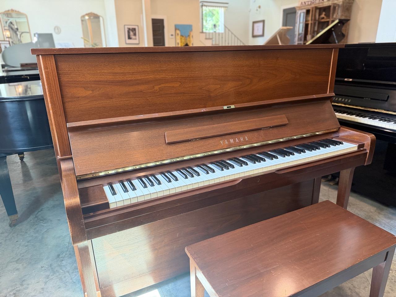Yamaha U1 Upright Piano in Walnut – Featured image – Roberts Pianos Houston