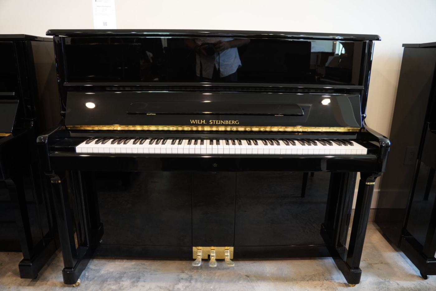 Wilhelm Steinberg P-125 Upright Piano – Featured image – Roberts Pianos Houston
