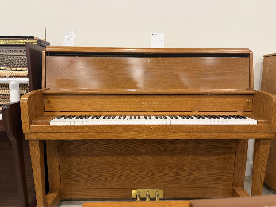 Kawai UST7 Upright Piano in Oak – Featured image – Roberts Pianos Houston