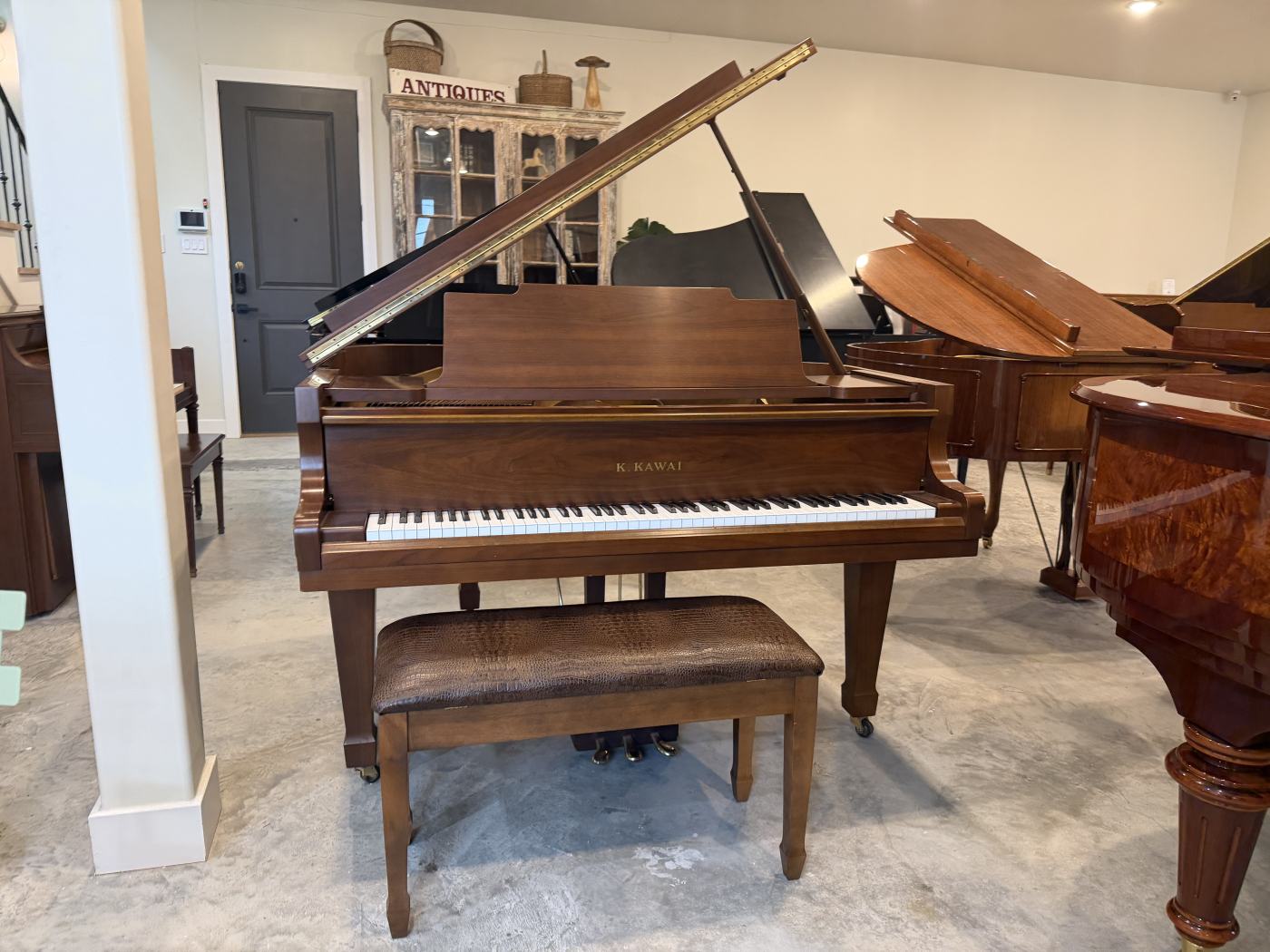 Kawai KG1 Grand Piano in Mahogany – Featured image – Roberts Pianos Houston