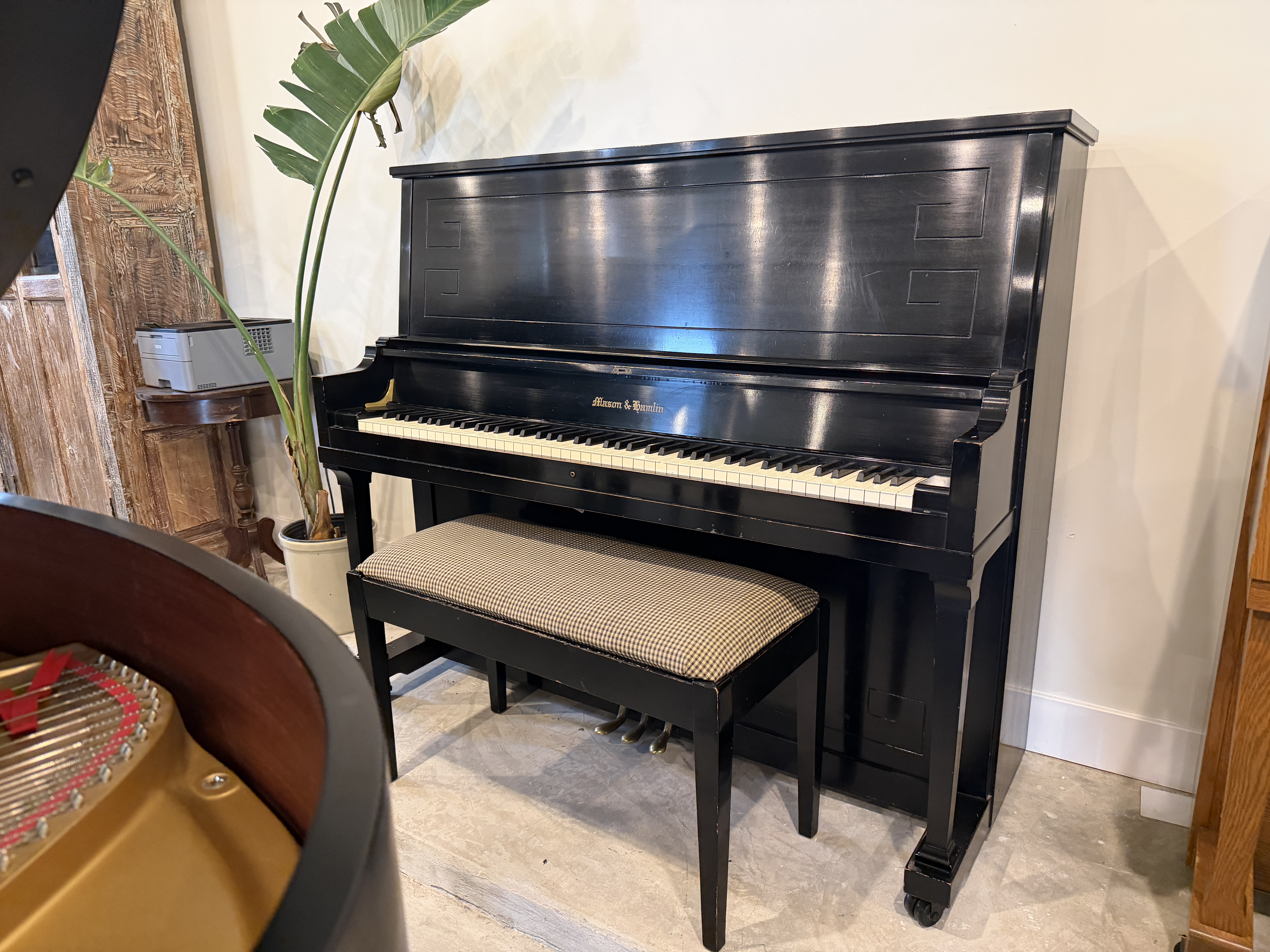 Mason & Hamlin 50 in Ebony – Featured image – Roberts Pianos Houston