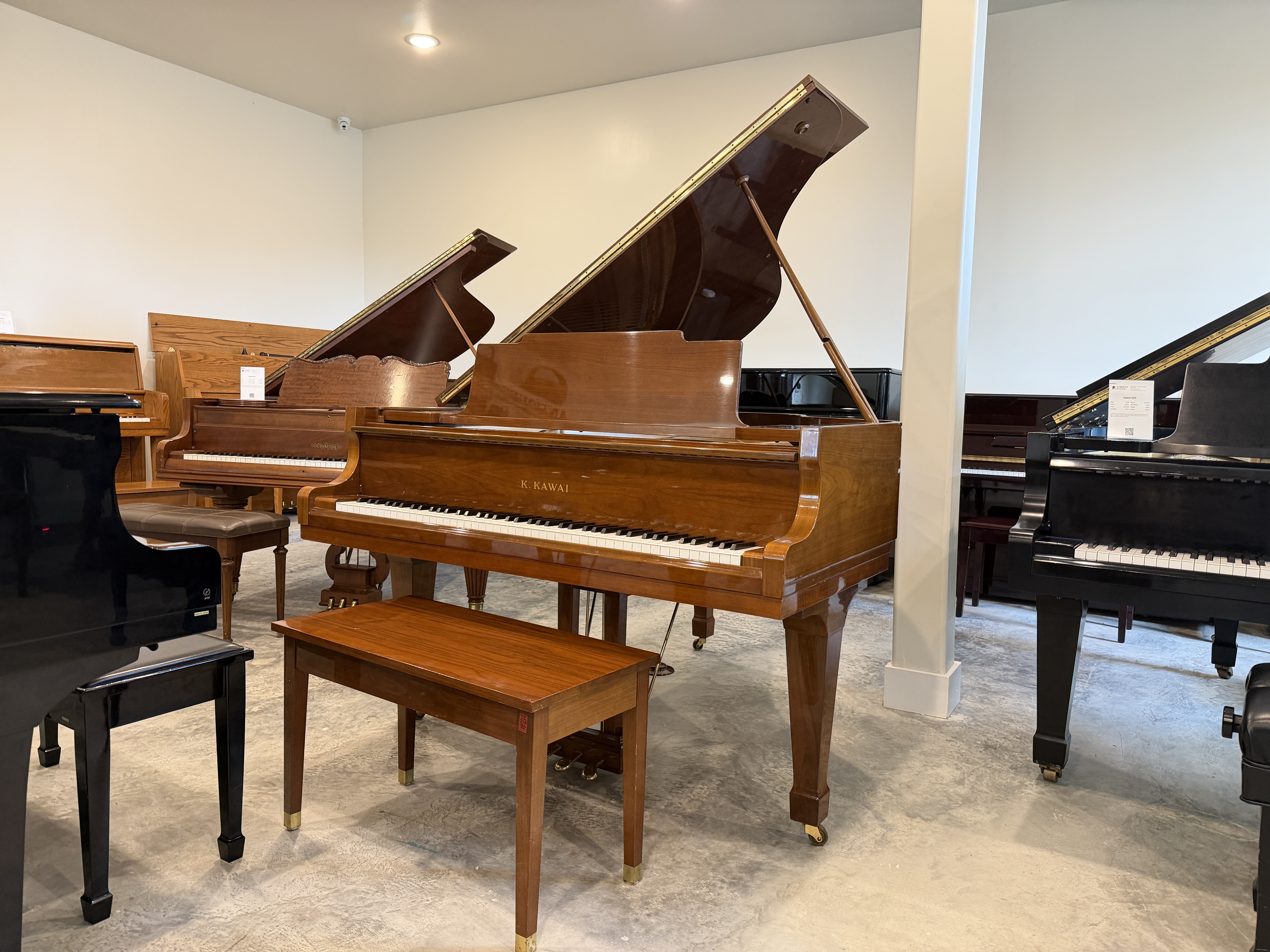 Kawai KG-2C Grand Piano in High Gloss – Featured instrument – Roberts Pianos Houston