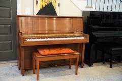 Steinway & Sons 45 in Mahogany – Inventory thumbnail – Roberts Pianos Houston