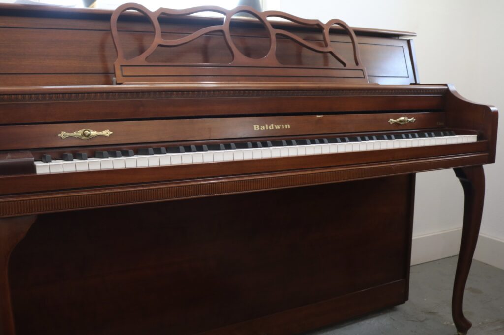 Baldwin mahogany console